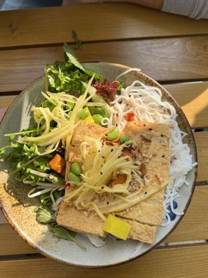 Rice Noodles and Tofu  at To1980 Vegan in Dusseldorf