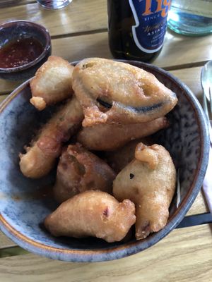 Fried veggies  at To1980 Vegan in Dusseldorf