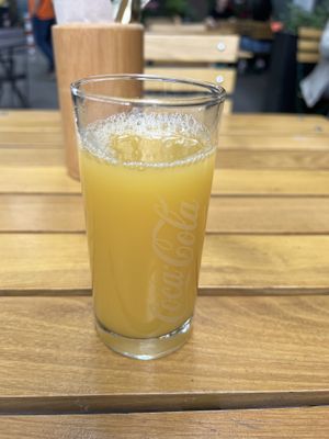 Ananas Saft  at To1980 Vegan in Dusseldorf