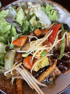 Bo chay xao sa ot - Not authentic   at To1980 Vegan in Dusseldorf