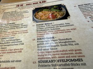 menu  at To1980 Vegan in Dusseldorf