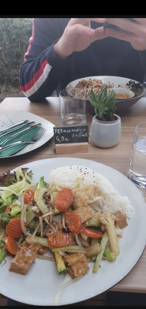 Stir Fry with Rice and extra Tofu at Tonkin in Flensburg