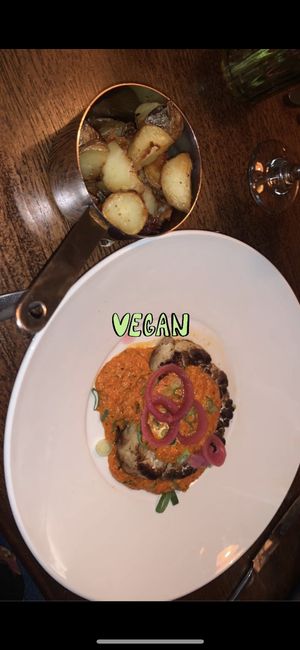 Cauliflower steak (potatoes ordered separately)  at 360 Cookhouse in Dungarvan