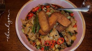 Teriyaki tofu   at 360 Cookhouse in Dungarvan