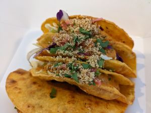 Tacos de Papa at Pachamama in Phoenix