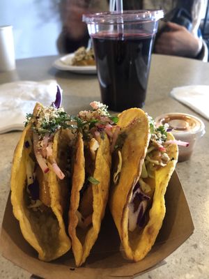 Papa tacos  at Pachamama in Phoenix