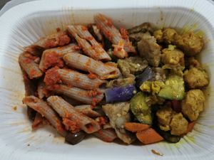 Very tasty! at Jaa Nu' Rosticceria Vegana in Genoa