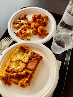   at Jaa Nu' Rosticceria Vegana in Genoa