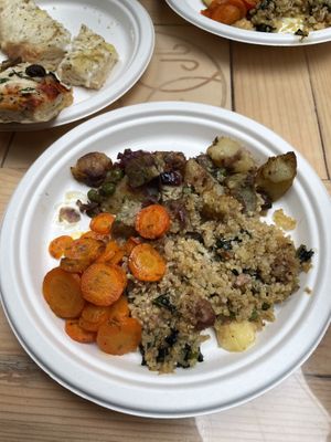   at Jaa Nu' Rosticceria Vegana in Genoa