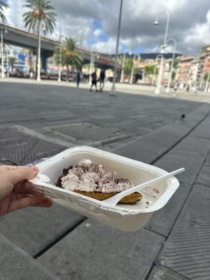   at Jaa Nu' Rosticceria Vegana in Genoa