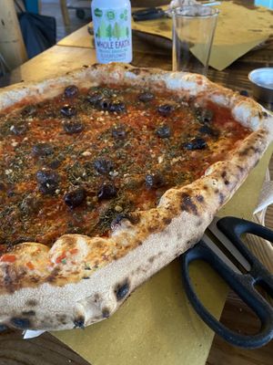 Vegan Marinara Pizza 🍕   at Souldough Pizza in Carvoeira