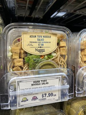 Vegan salad   at Nugget Markets in Davis