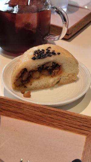 Curry bread at Ganjin Shokudo 鑑真食堂 in Kumamoto