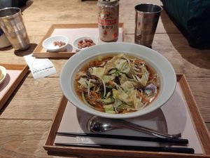 Asiatic soup at Ganjin Shokudo 鑑真食堂 in Kumamoto