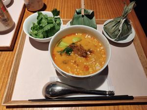 Vegan options at Ganjin Shokudo 鑑真食堂 in Kumamoto