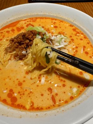Vegan Tantanmen   at Ganjin Shokudo 鑑真食堂 in Kumamoto