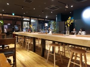 Interior at Ganjin Shokudo 鑑真食堂 in Kumamoto