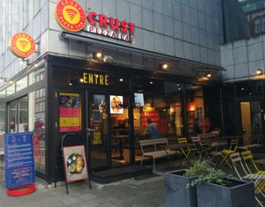 Front side at Crust Pizza Lab - Maybe closed in Malmo