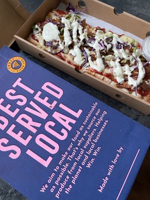 The pizza.  at Crust Pizza Lab - Maybe closed in Malmo