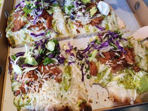 Avocado pizza at Crust Pizza Lab - Maybe closed in Malmo