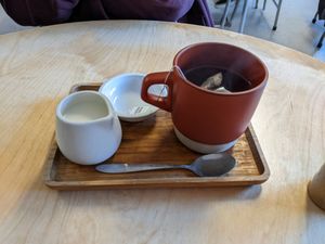 Tea at Curve Roasters in Margate