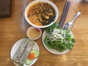 Breakfast 💓 at Loving Hut - Âu Cơ in Hanoi