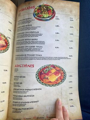 Special vegan menu part 3 at De Poncho in Ptuj