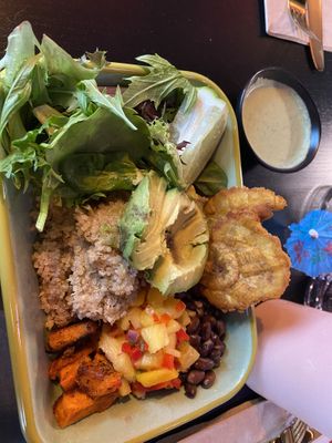 The Plantain Bowl  at Moniker Bar in Richland