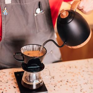 Brew bar! There's always a new coffee to try in our Kalita or French Press!  at Clemente Café in Puebla