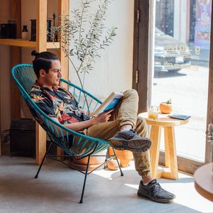 Our barista, Alejandro is a musician, and in his spare time he loves to read and drink kombucha! Come say hi!  at Clemente Café in Puebla