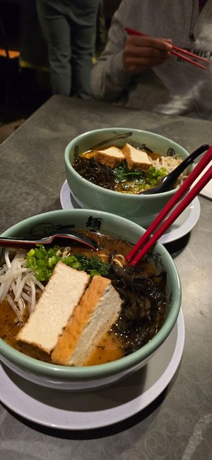 Black Ramen and Hybrid Ramen at Menya Musashi in Seattle