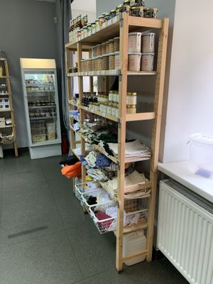 Some veg stuff at B12 Zero Waste in St Petersburg