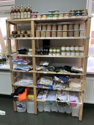 Goods  at B12 Zero Waste in St Petersburg