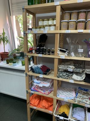 ZW store  at B12 Zero Waste in St Petersburg