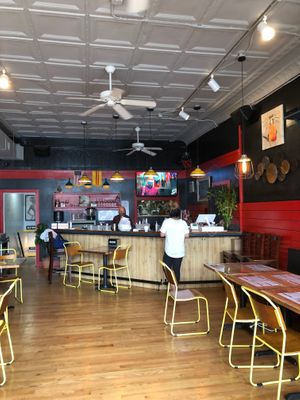 Food is fast! at Pho Luca's in Richmond