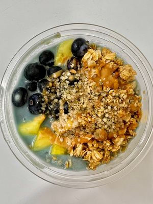 The Fiji Bowl with all the good toppings!   at The Wild Banana in Dayton