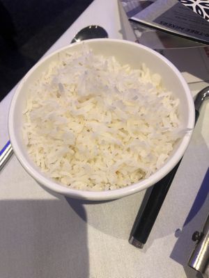 Coconut rice  at Spiceland in Telford
