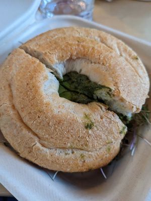 Bagel at Bloom in Logan