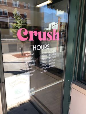 Hours at Bloom in Logan