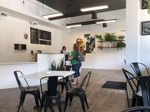 Clean decor at Bloom in Logan