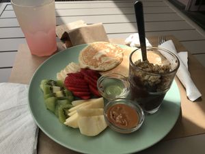 Vegan brunch part II at Cafeteira da Vila in Vila Do Conde