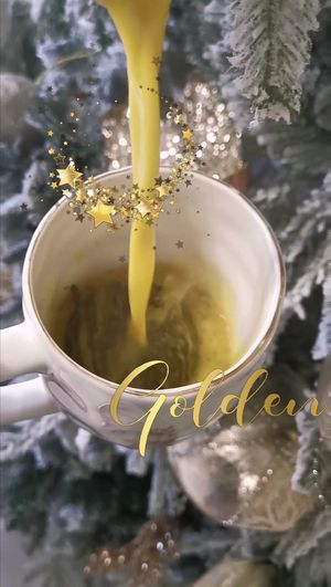 Golden Milk con Chocobombd at Naked in San Luis Potosi