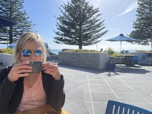   at Cafe Encounter in Kaikoura