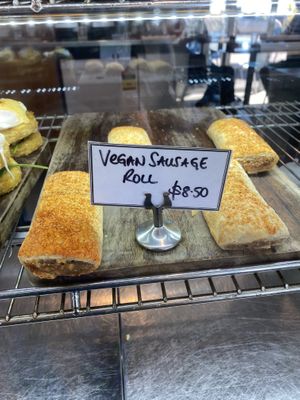 sausage Roll  at Cafe Encounter in Kaikoura