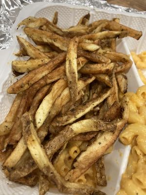Fries at Vegan Hood in New York City