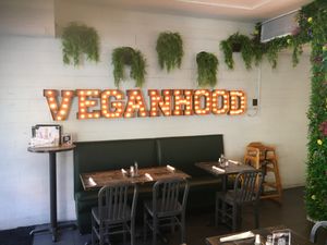 Inside at Vegan Hood in New York City