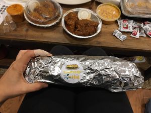 all the food at Vegan Hood in New York City