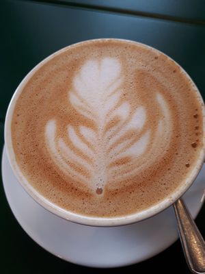 Hafer-Cappuchino at Road to Aloha in Celle