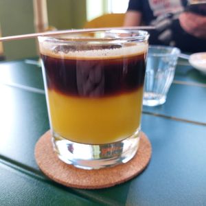 Iced Orange Espresso at Road to Aloha in Celle