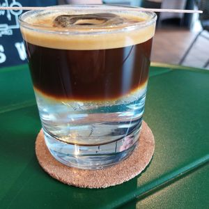 Iced Espresso Tonic at Road to Aloha in Celle